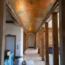 Copper barrel ceiling1patinanew design1